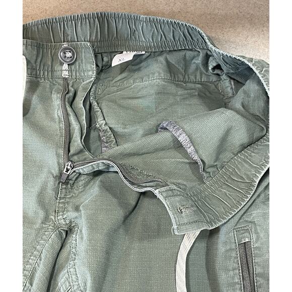 Vuori Ripstop Drawstring Jogger Pants Climbing Olive Green Men’s Size X-Large - Picture 16 of 16